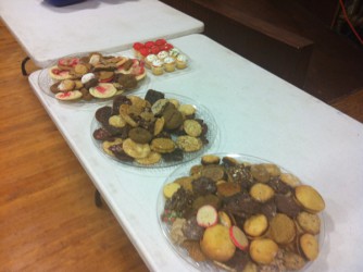 Cookies for The Bridge Academy Christmas celebration