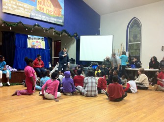 The Christmas story shared with The Bridge Academy