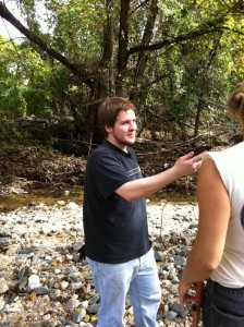 Chad Wagner interviews Debra Lenik at Herring Run Park