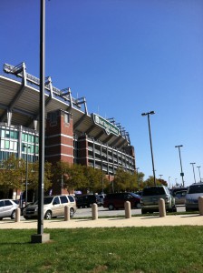 Gramazin visits M & T Bank Stadium in Baltimore, MD