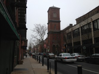 The exterior of 10th Presbyterian Church, Philadelphia, PA