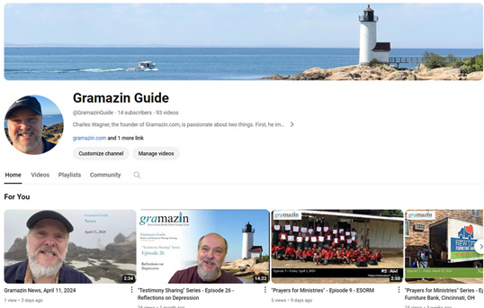 Gramazin Guide YouTube Channel